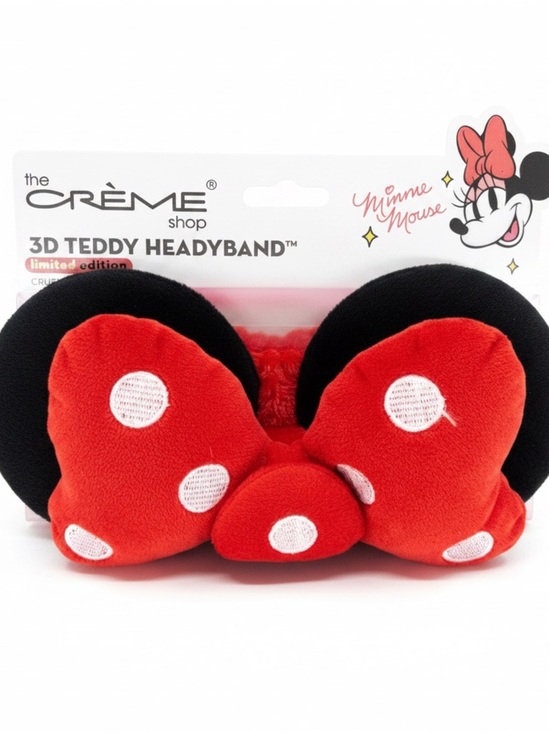The Crème Shop Accessories - The Crème Shop Minnie Mouse 3D Teddy Headyband